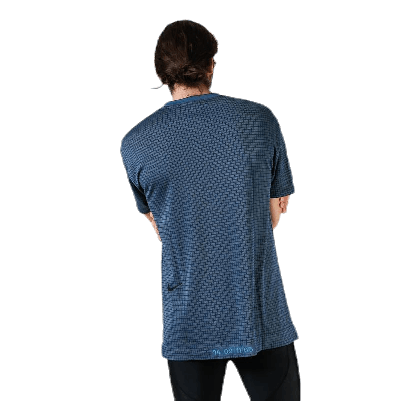 Tech Pack Grid Tee Blue/Black
