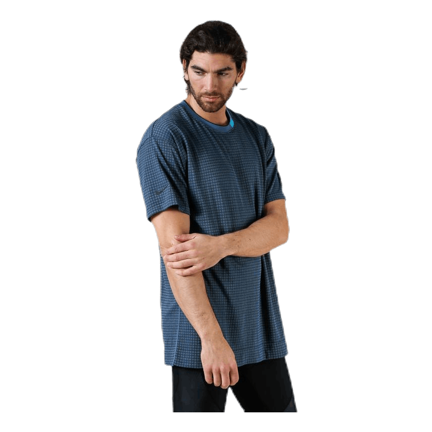 Tech Pack Grid Tee Blue/Black