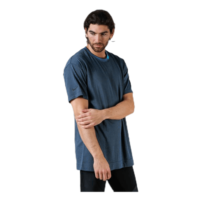 Tech Pack Grid Tee Blue/Black