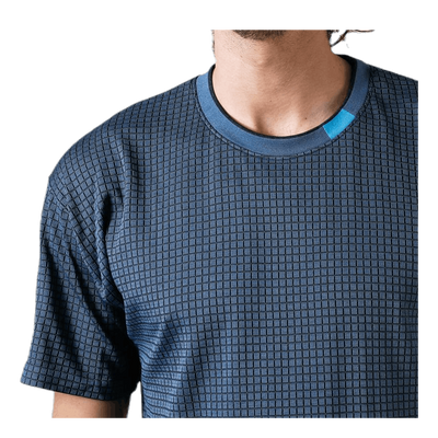Tech Pack Grid Tee Blue/Black
