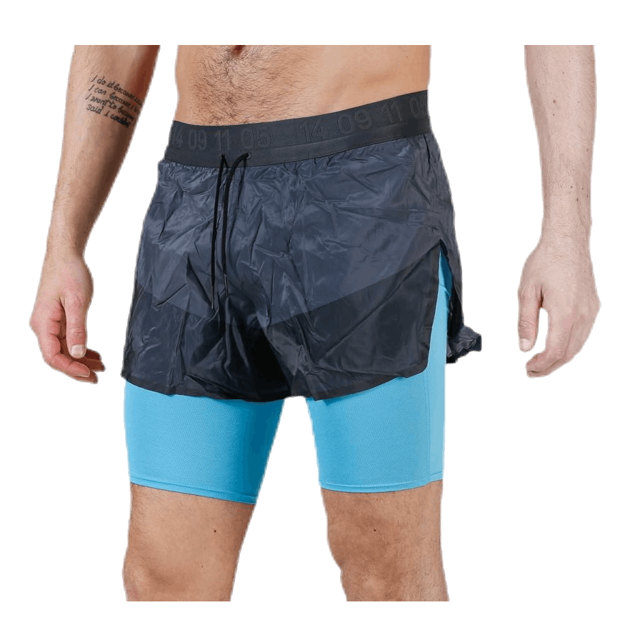 2'' 2in1 Short Teck Pack Blue/Black