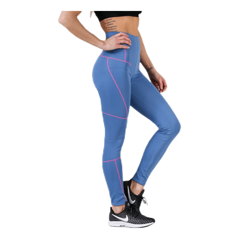 SPT Zig Zag Tights Blue/Pink