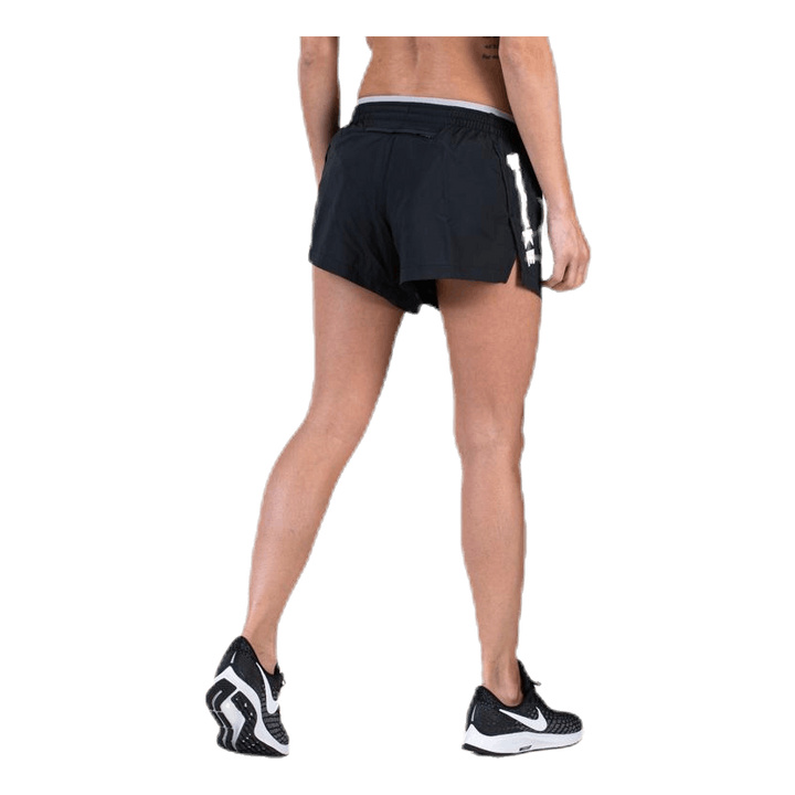 Elevate Track Short  White/Black