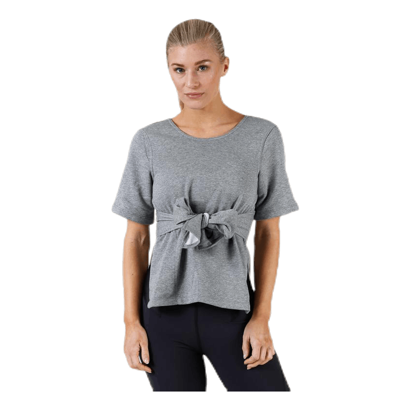 Studio SS Wrap Top Black/Grey