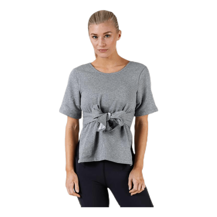 Studio SS Wrap Top Black/Grey