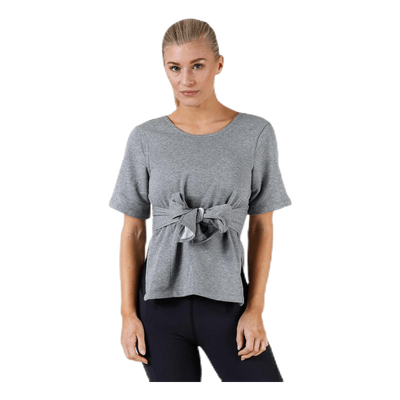 Studio SS Wrap Top Black/Grey