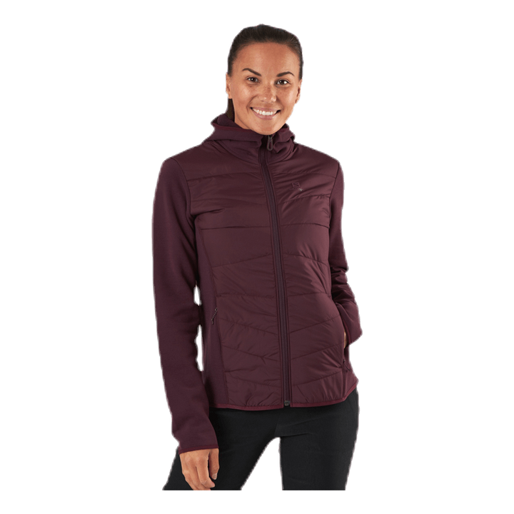 Radiant Hybrid Hoodie Purple
