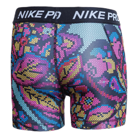Girls Boy Short Print Femme Black