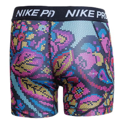 Girls Boy Short Print Femme Black