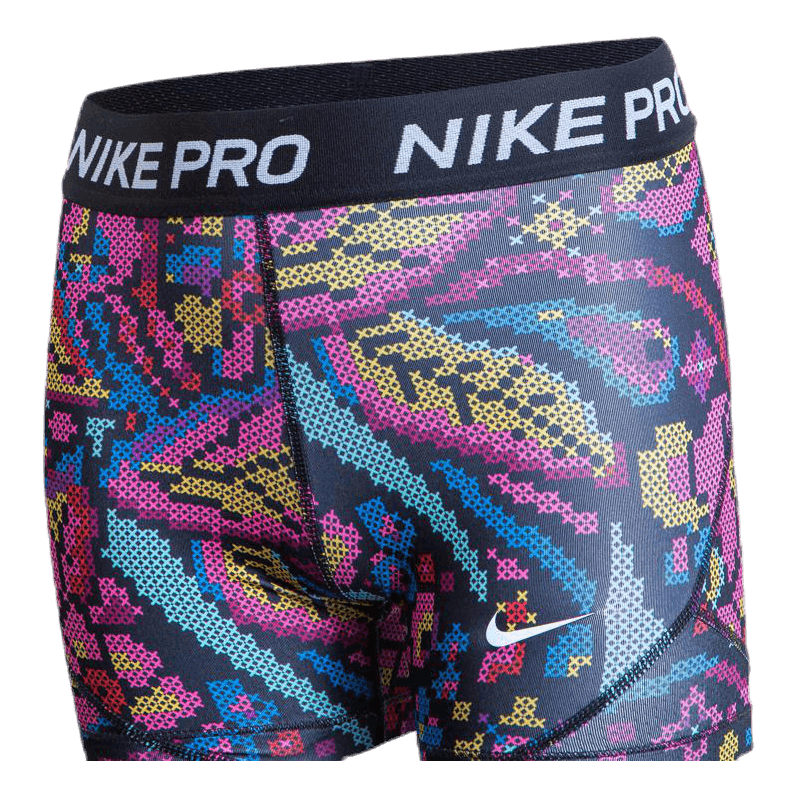 Girls Boy Short Print Femme Black
