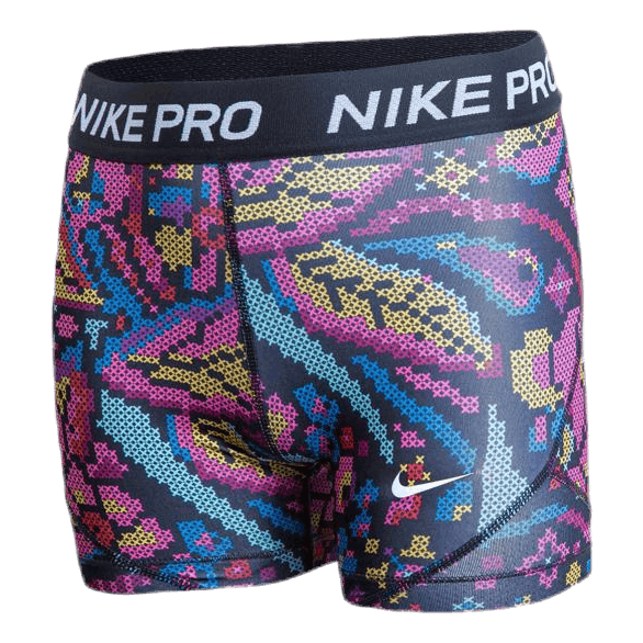 Girls Boy Short Print Femme Black
