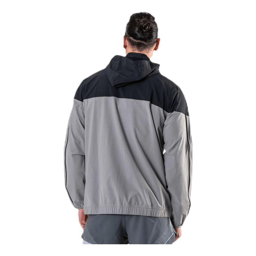 Athlete Recovery Woven Warm Up Top Green