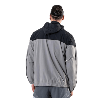 Athlete Recovery Woven Warm Up Top Green