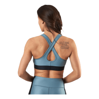 Armour Mid Crossback Bra Blue