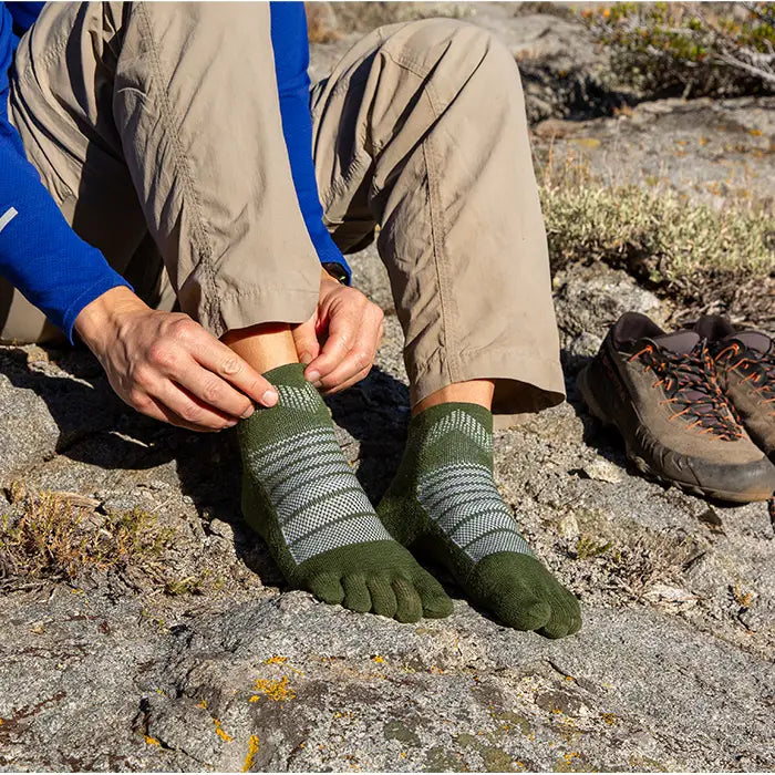 Outdoor Wool Mini-crew Forest