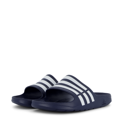 Duramo Slides Dark Blue / White / Dark Blue