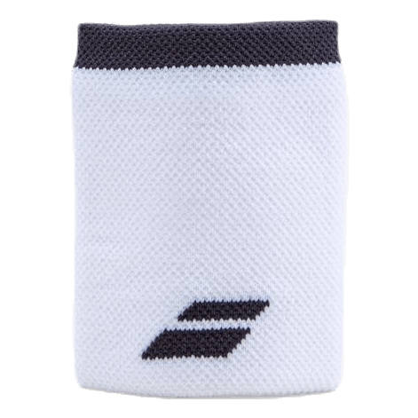 Logo Jumbo Wristband White