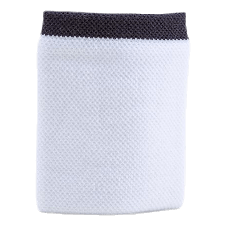 Logo Jumbo Wristband White