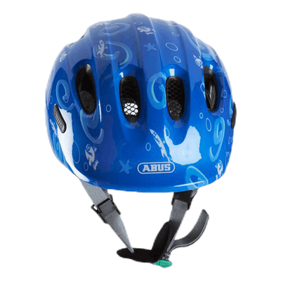Hjälm Smiley 2.0 m/grönt spänne Blue