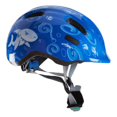 Hjälm Smiley 2.0 m/grönt spänne Blue
