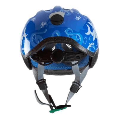 Hjälm Smiley 2.0 m/grönt spänne Blue