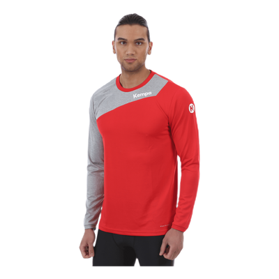 Core 2.0 Longsleeve Grey/Red