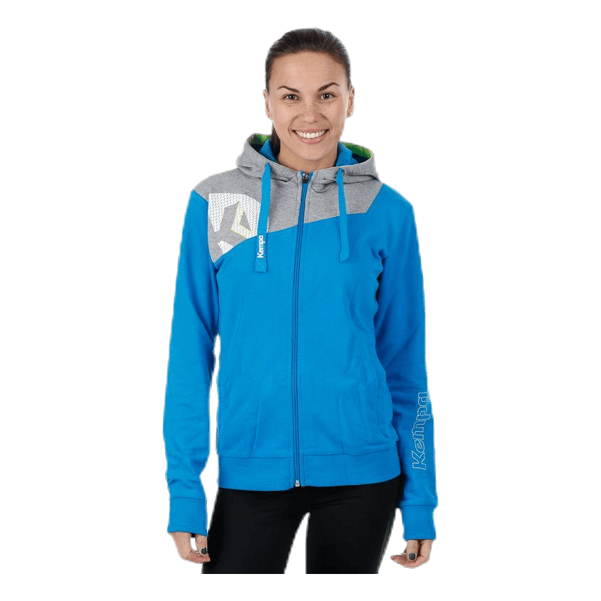 Core 2.0 Hood Jacket W Blue/Grey