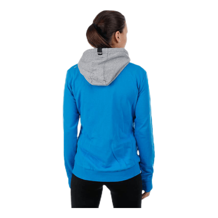 Core 2.0 Hood Jacket W Blue/Grey