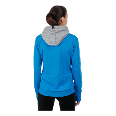 Core 2.0 Hood Jacket W Blue/Grey
