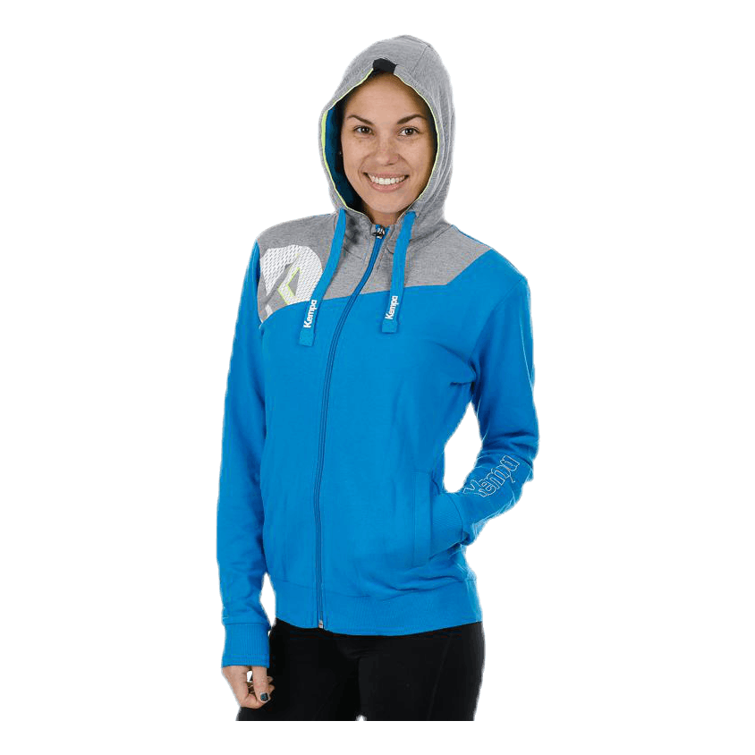 Core 2.0 Hood Jacket W Blue/Grey