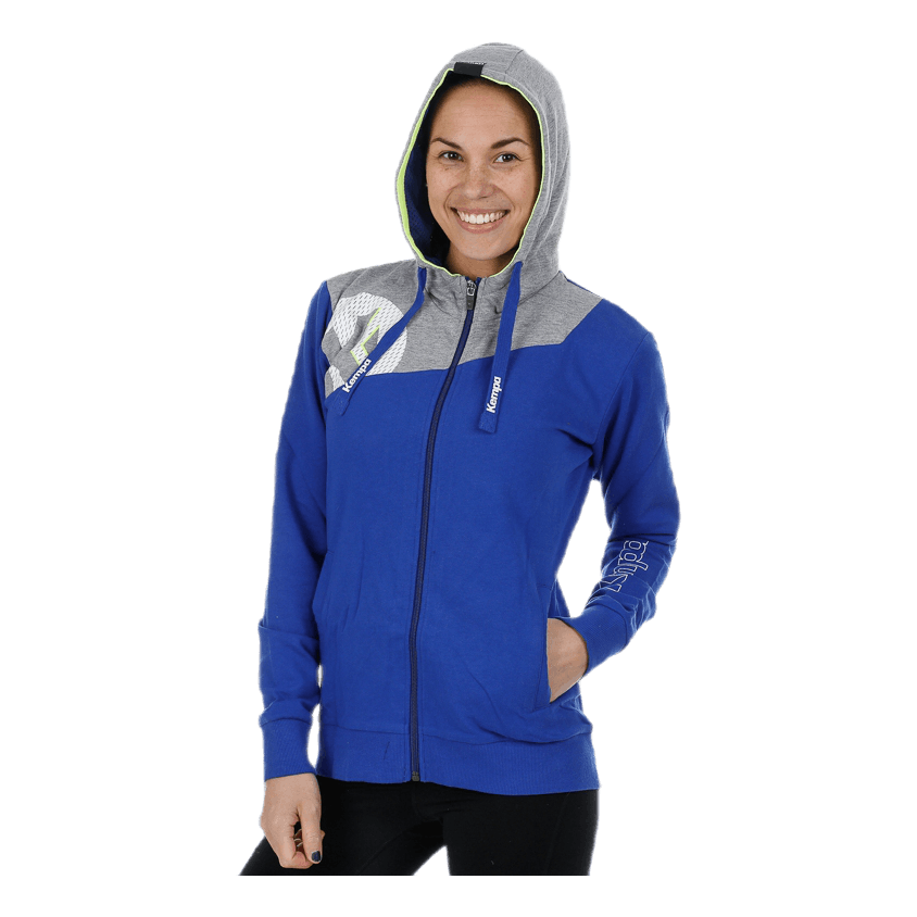 Core 2.0 Hood Jacket W Blue/Grey