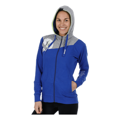 Core 2.0 Hood Jacket W Blue/Grey
