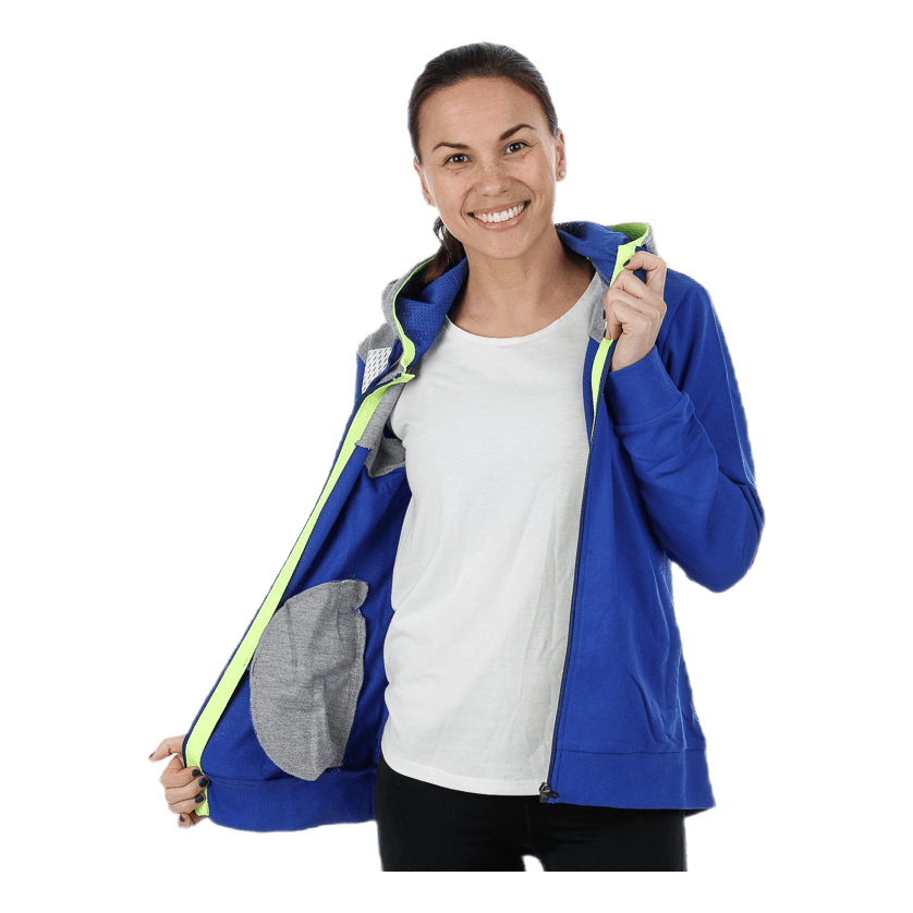 Core 2.0 Hood Jacket W Blue/Grey