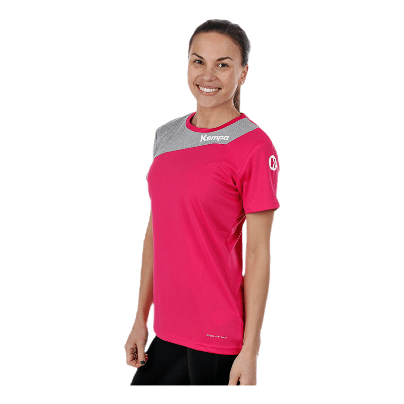 Core 2.0 Shirt W Pink/Grey