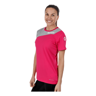 Core 2.0 Shirt W Pink/Grey