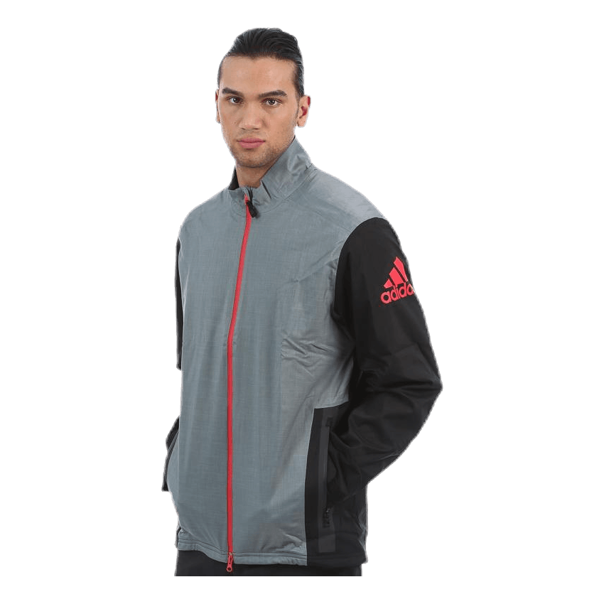 Climaproof Heathered Jacket Black/Grey