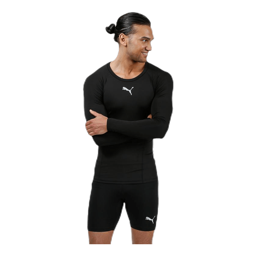LIGA Baselayer Tee LS Black