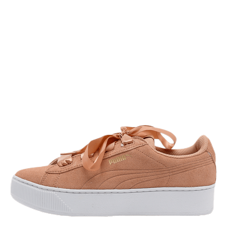 Puma Vikky Platform Ribbon Jr Beige