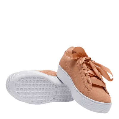 Puma Vikky Platform Ribbon Jr Beige