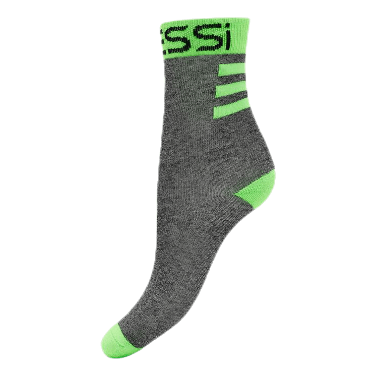 3-Pack Messi 3 Stripe Kids Grey