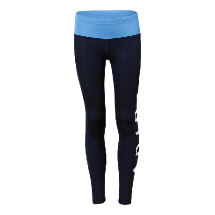 Big Text Tights Youth Blue/Black