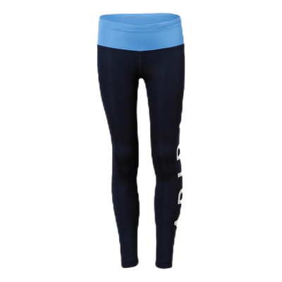 Big Text Tights Youth Blue/Black