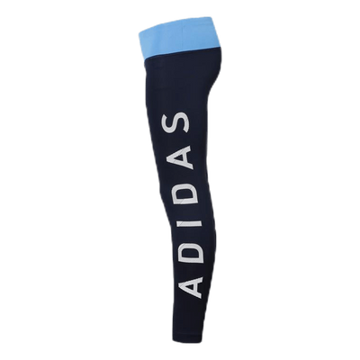 Big Text Tights Youth Blue/Black