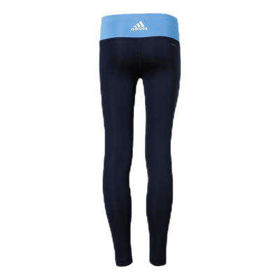 Big Text Tights Youth Blue/Black