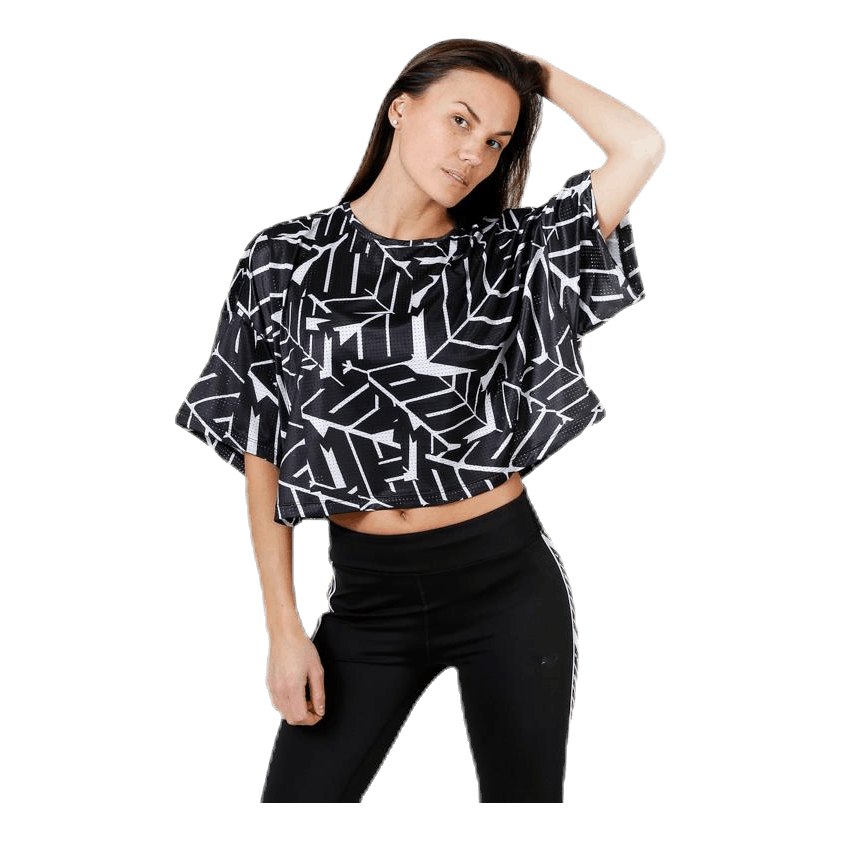 Cosmic Tee TZ White/Black