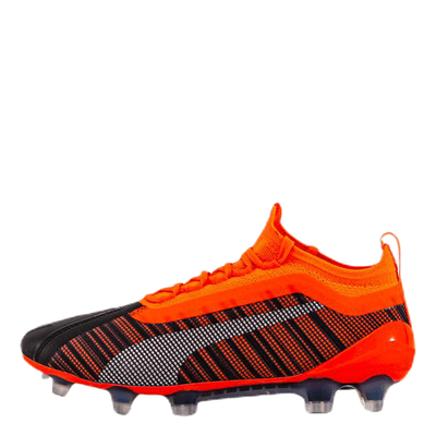 Puma One 5.1 FG/AG Junior Black/Red