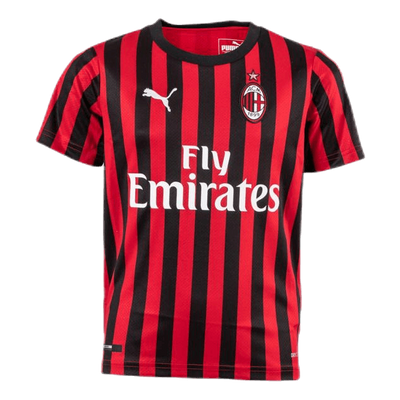ACM Home Shirt Replica SS Kids With Logo Black/Red