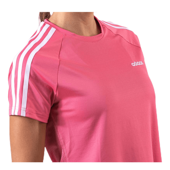 D2M 3S Tee Pink/White