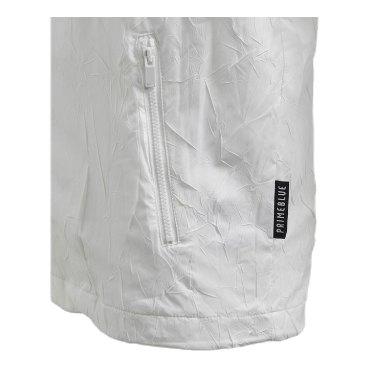 Prime Blue Recycled Wind Jacket White