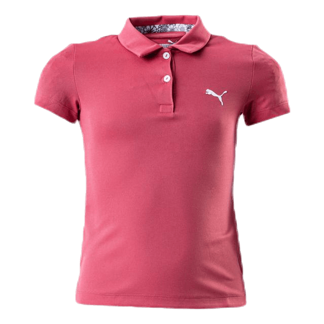Girls Essential Polo Pink